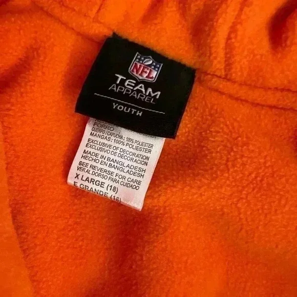 DENVER BRONCOS Youth XXL 18 Puffer Snow Winter Jacket NFL - EUC women’s XS - Picture 4 of 6
